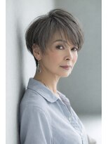 アンソリット ボーテ(INSOLITE BEAUTE)&nbsp;大人ショートハイライト白髪ぼかし30代40代50代60代広尾/恵比寿