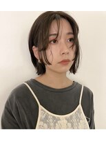 パーク(PAAQ)&nbsp;【藤沢/Manae】レイヤーボブ/顔まわりカット/くびれボブ