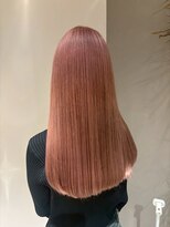ニア(nir.) ピンクティーベージュダブルカラーインナーカラーケアブリーチ