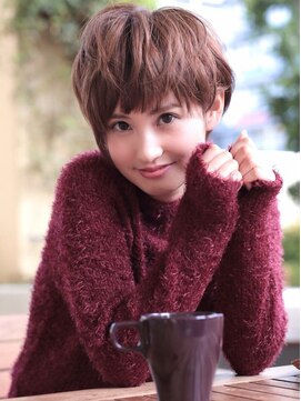 ラ ブレス なんばスカイオ(LaBless) 眉上ヘルシーショートボブ