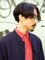 レベル(REVEL) オトナな雰囲気のセンターパートスタイル