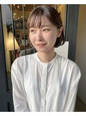 耳かけコンパクトボブ