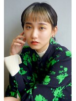 ラフィス ヘアー ココ 博多店(La fith hair coco)&nbsp;【Lafith】ミストバング×ショートスタイル