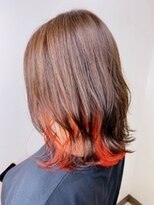 ヘアリゾートエーアイ 秋葉原店(hair resort Ai)&nbsp;インナーオレンジ