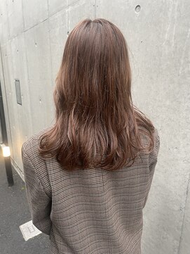 リヤン(Le lien) ピンクベージュ/アンブレラカラー/イメチェン/髪質改善/溝の口