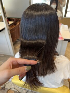 ゼンコー キチジョウジ(ZENKO KICHIJOJI) 【ZENKO吉祥寺】資生堂酸熱トリートメント/アッシュブラック