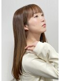 ツヤ髪ストレート