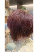 ボブにする途中、伸ばしかけヘア