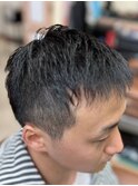 アップバング/ツーブロックマッシュ<理容室>[メンズ/相模大野]