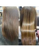 アローズ 玉名店(arose)&nbsp;２０～40代　梅雨対策　髪質改善　艶感ナチュラルエアストレート