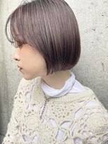 プランツヘアー&nbsp;大人の内巻き切りっぱなしボブ　福岡美容室　博多美容室　原依里
