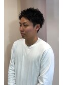 ツイスパ × アップバング