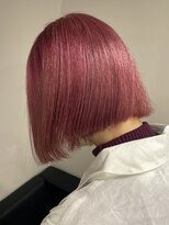 ラフ 新宿(Laff)&nbsp;Laff 新宿 イルミナカラー ケアブリーチ ピンクベージュカラー