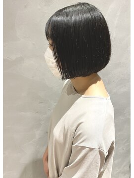 ヘアラウンジ アングゥ(hair lounge ungu) ツヤボブスタイル