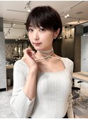【小林翼】丸みくびれショート×ラベンダーカラー
