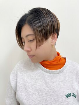ビューティステージ イオンモール伊丹店(BEAUTY STAGE) 【Beautystage伊丹店】ハイライトハンサムショート