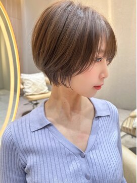 ロンド アンブル 四条烏丸(Lond ambre) 川村利幸/大人美人ショート×グレージュ