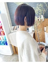 ニド(2do)&nbsp;マゼンタブラウン&プツっとボブ