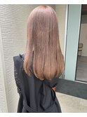 ピンクグレージュ