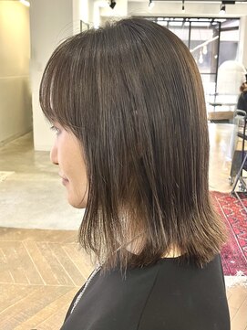 ファイブシーン アオヤマ(5SCENE AOYAMA) 切りっぱなしボブミニボブパーマくびれボブ外ハネボブブリーチ