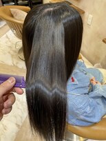 ロンドローズ 名古屋(Lond damaskRose) 顔周り ダブルカラー 名駅 ブリーチ 髪質改善 ボブ 韓国 689