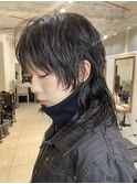 ウルフパーマ/マレットヘア/マレットパーマ