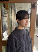 黒髪ショート