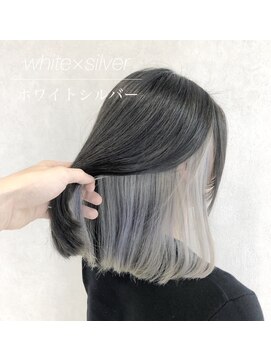 リアラ 渋谷(LIALA) ブリーチ、ダブルカラー、インナーカラー、イヤリングカラー