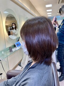 松本平太郎美容室 土浦パートワン(PART1) 大人ウルフくびれスタイル　30代40代50代60代　土浦