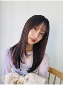 【目黒不動前美容室】ロングヘア・ストレートアイロンセット