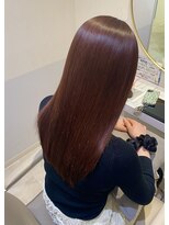 エレノア 枚方(Eleanor)&nbsp;オレンジブラウン&髪質改善矯正☆ SHIZUKU