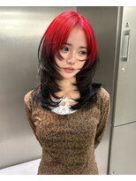 エリオ クペウ(aillo. cope'u)&nbsp;ルーツカラー　red×black