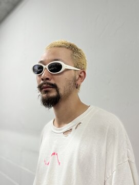 メリケンバーバーショップ フクオカ(MERICAN BARBERSHOP FUK) ブリーチボウズイージーパーマ