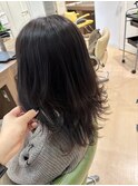ウルフレイヤーハッシュカット韓国レイヤー