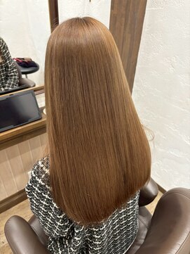 アミリー ひたち野うしく店(Amily) ハイライトバレイヤージュダブルカラーケアブリーチ30代40代