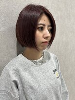 フォーカス 流山おおたかの森店(FOCUS)&nbsp;ミニボブ×ピンクブラウンカラー