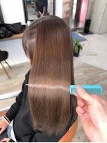 ヘアサロン エフ 渋谷(F)&nbsp;#アッシュブラウン　#髪質改善　#艶カラー