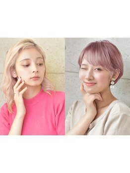 表情をさらに引き立てる、肌色・季節・雰囲気・トレンドを見極めた、オリジナルカラーがAshで見つかる！