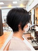 ◯ショート/白髪ぼかし/髪質改善/ボブ/レイヤー/黒髪/ブリーチ