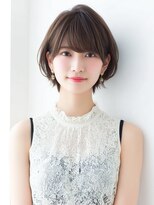 アポロ 横浜駅店(apollo)&nbsp;xカット//ホワイトグレージュ/レイヤーカット/チェリーブラウン