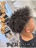 MEN’S HAIR/波巻ツイストスパイラル/フェザーパーマ/大阪