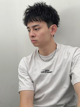 ロンドガルマン 名古屋(Lond GULLMAN) 【Lond GULLMAN江村】波打ちショートダウンバング