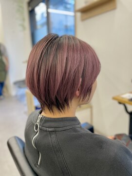 アルトス 浦和(ARTS) ピンク系×ショートボブ×浦和の美容室ARTS谷島樹
