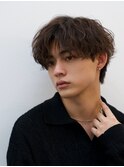 ニュアンスパーマ/波巻きツイストスパイラル[新宿/メンズ/men's]