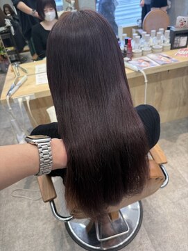 ジュネス 奈良橿原(Jeunesse) ラベンダーピンク/橿原神宮/奈良/イルミナカラー/髪質改善カラー