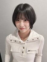 ピチカート(pizzicato) ハッシュカット 顔まわりレイヤー ハッシュボブ