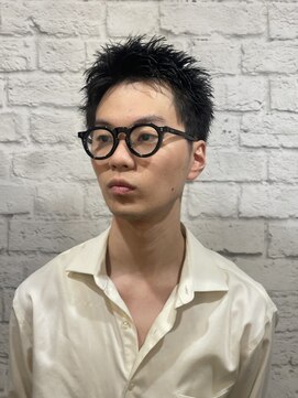 グレイスフル バーバープラチナム 六本木店(Graceful Barber platinum) スパイキーショート/ラフショート／バーバースタイル