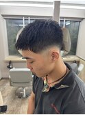 ダウンバングショート/クロップスタイル/刈り上げフェード