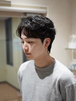 アレアル 広島並木通り店(ALEAR)&nbsp;メンズカット/メンズパーマ/シャドウパーマ/センターパート