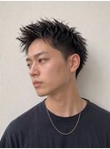 【横浜】ラフアップバングスパイキーショート